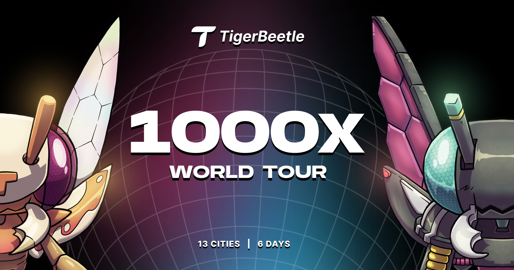TigerBeetle 1000x World Tour